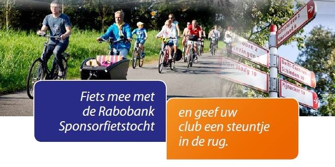 Opbrengst Rabobank sponsorfietstocht.
