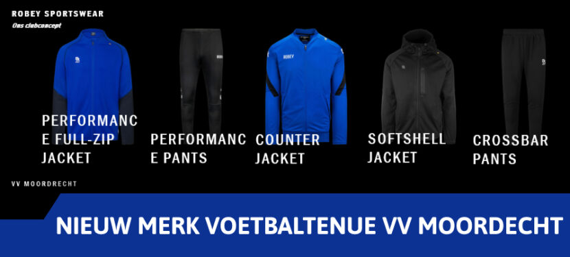 Nieuw merk voetbaltenue voor VV Moordrecht